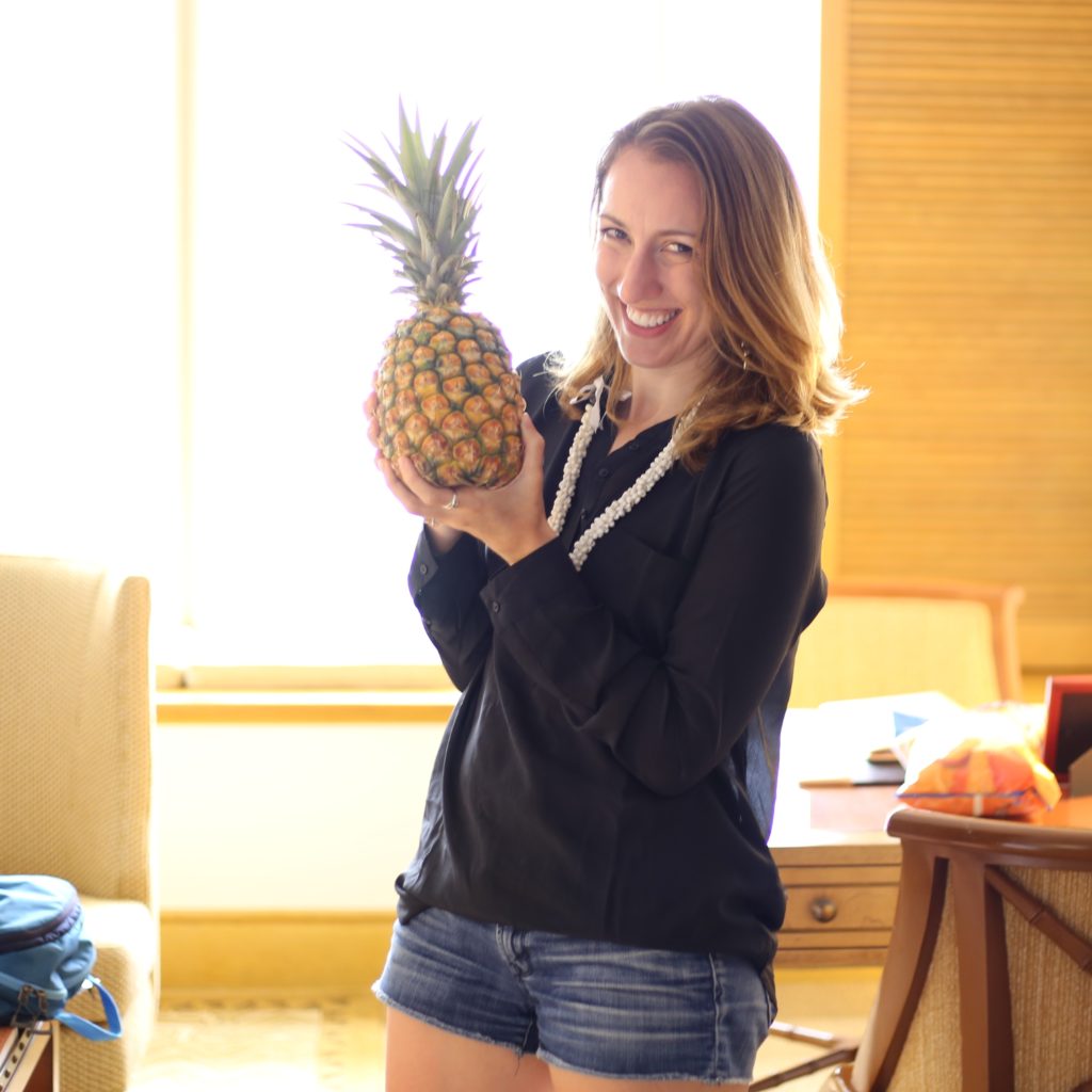 Lindsey and Pineapple